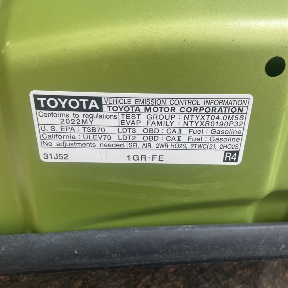 2022 Toyota 4Runner TRD Pro