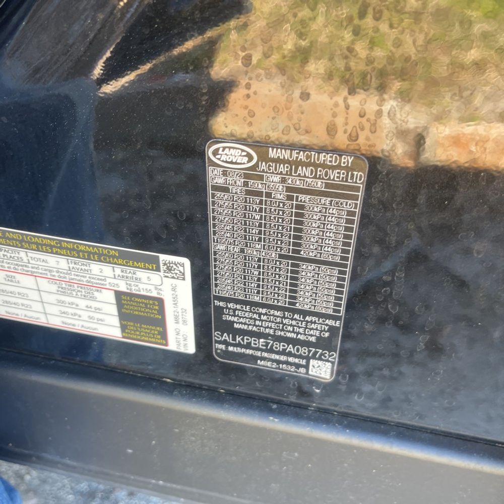 2023 Land Rover Range Rover P530 SE LWB