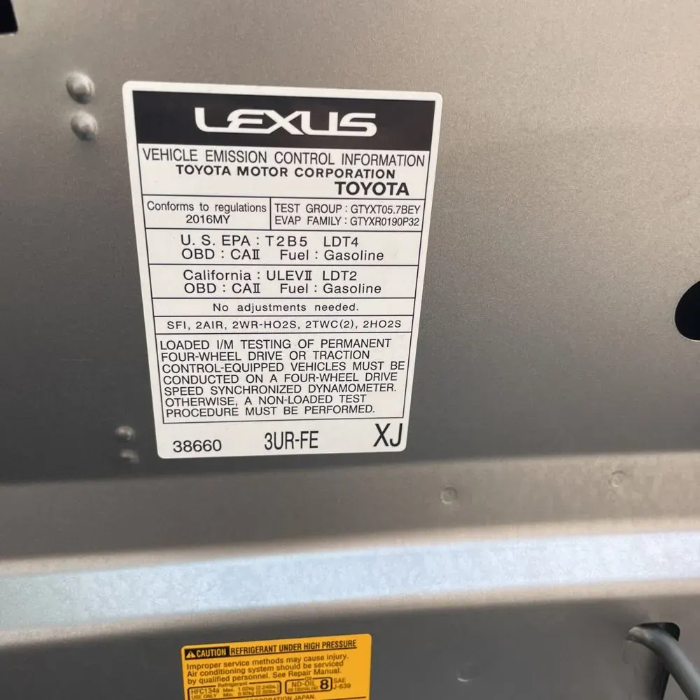 2016 Lexus LX 570 Base