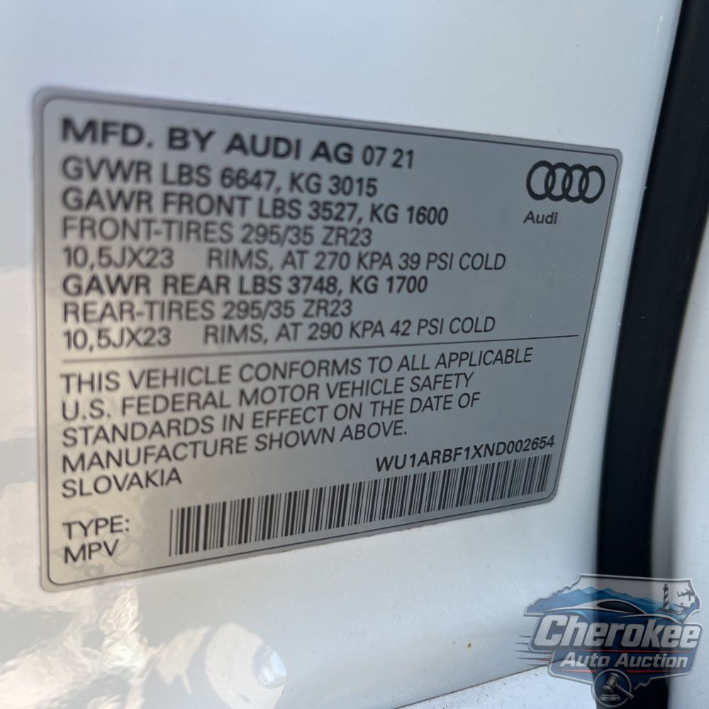 2022 Audi RS Q8