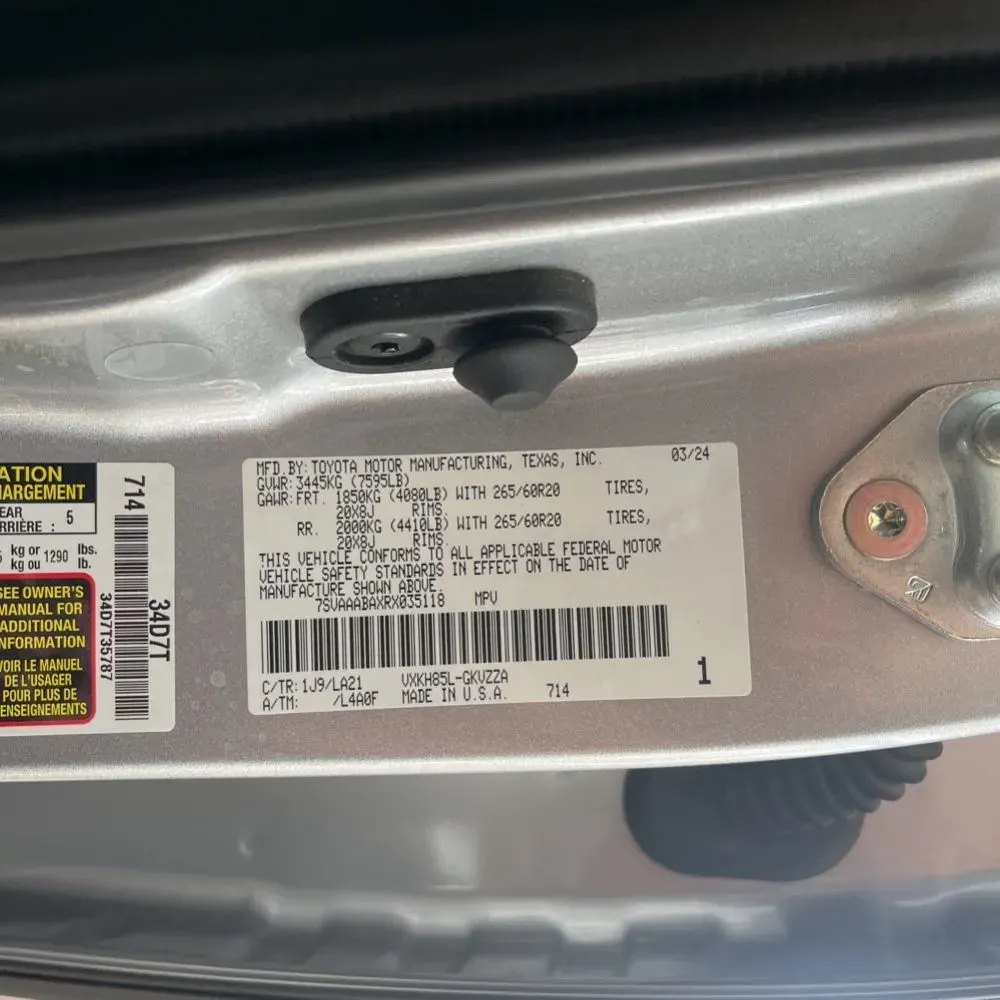 2024 Toyota Sequoia Platinum
