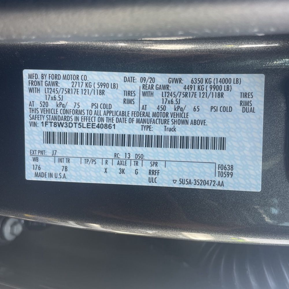2020 Ford F-350 Super Duty Platinum