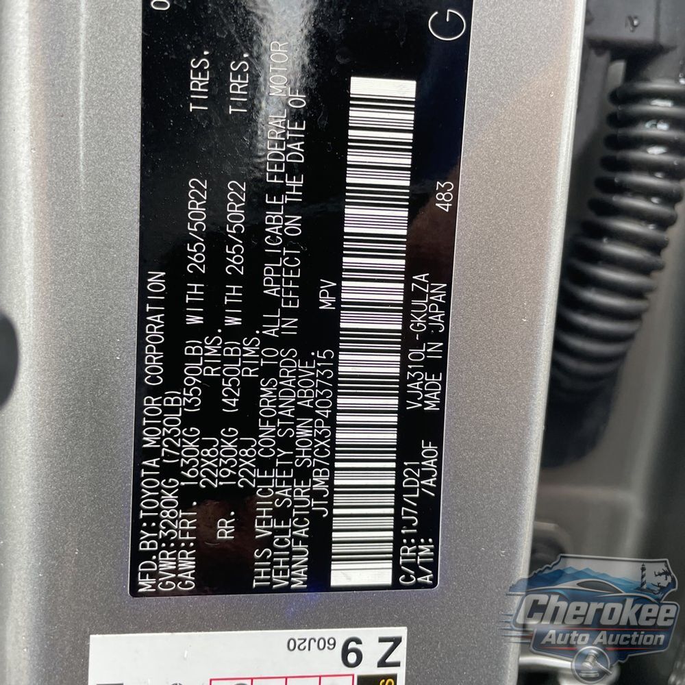2023 Lexus LX 600 F SPORT Handling
