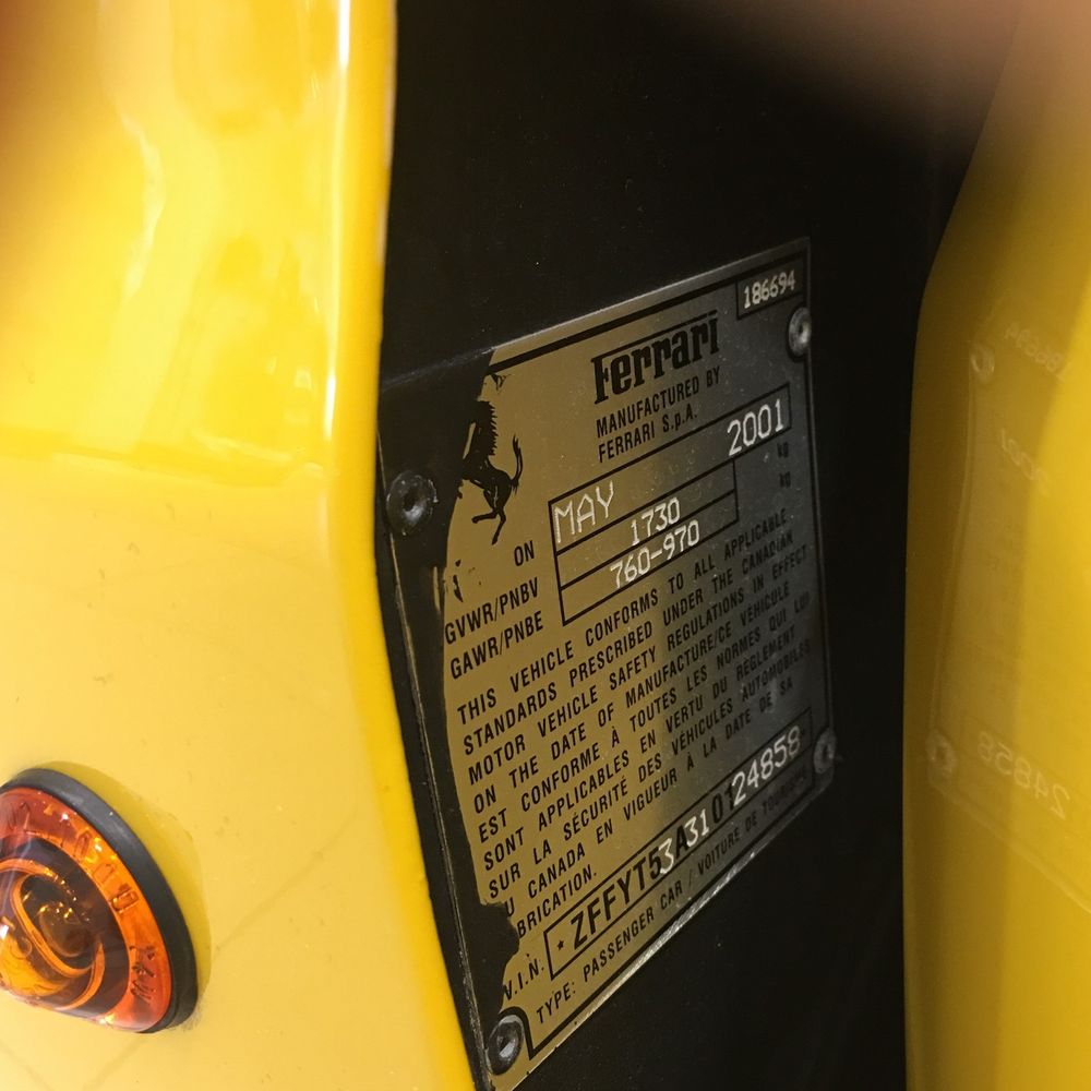 2001 Ferrari 360