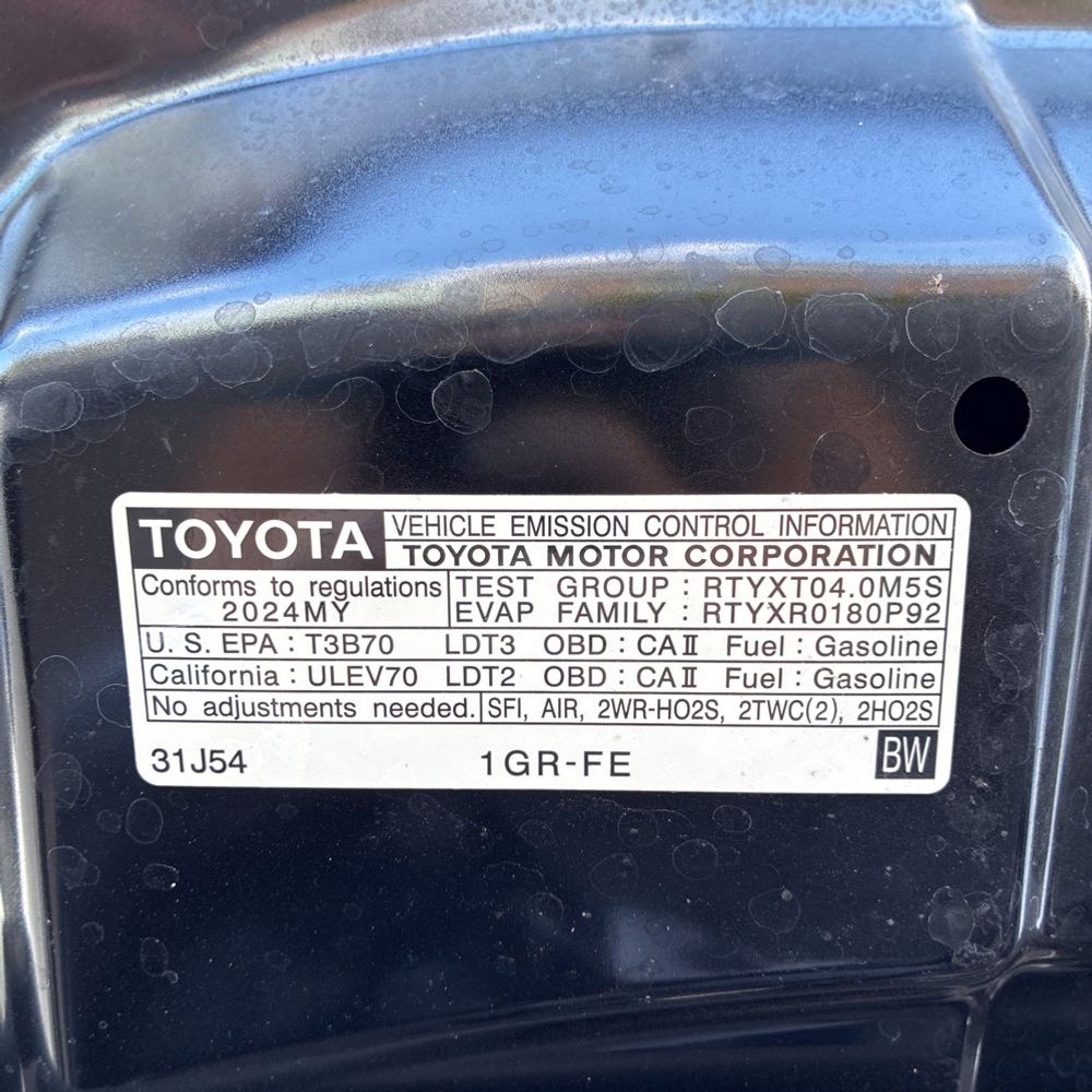2024 Toyota 4Runner TRD Off-Road Premium