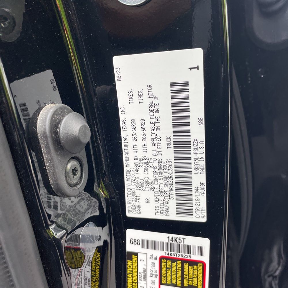 2024 Toyota Tundra 1794 Edition