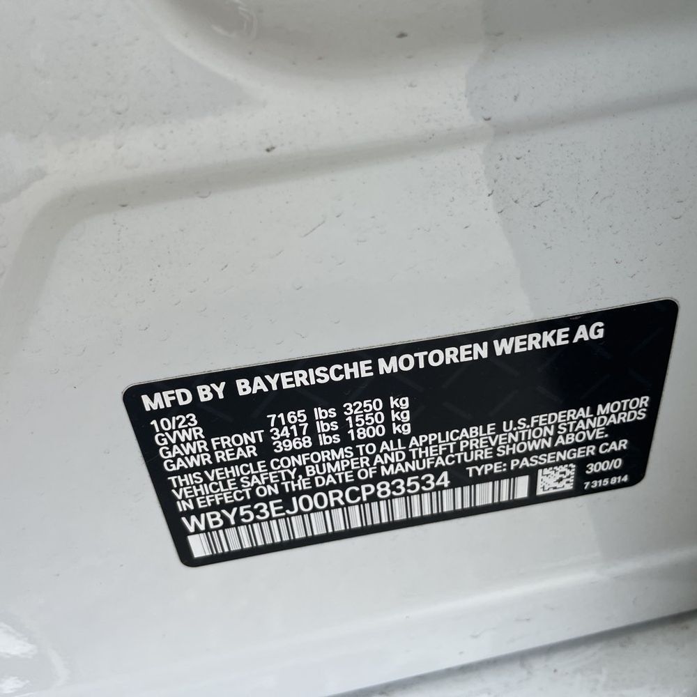 2024 BMW i7 xDrive60