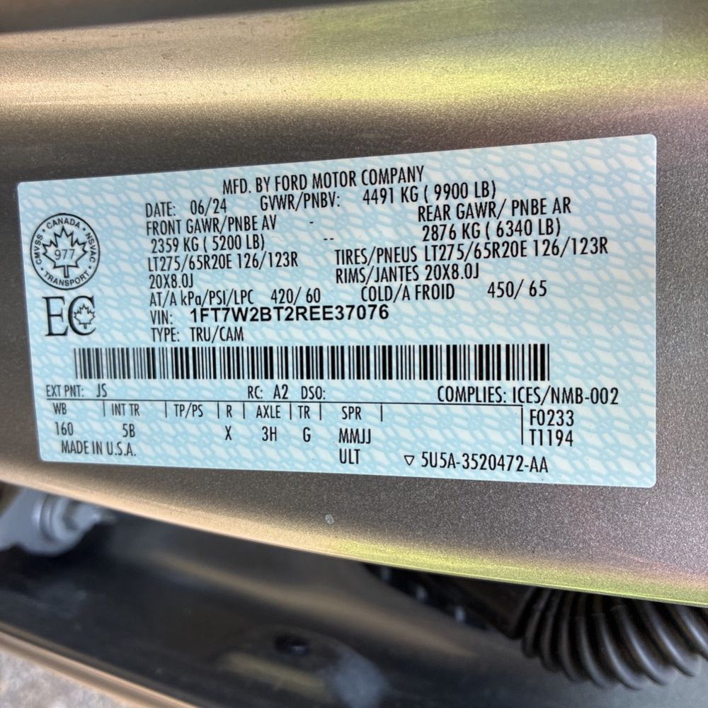2024 Ford F250 S/D Lariat