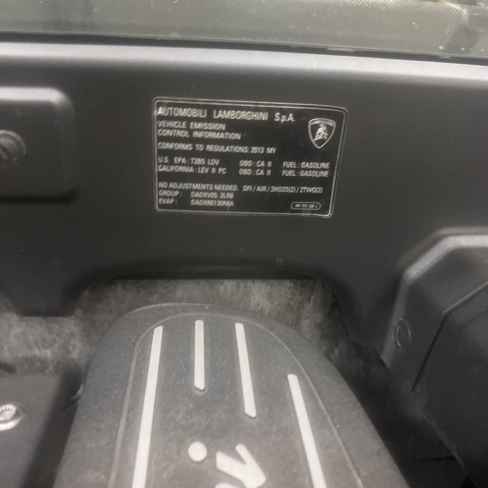 2013 Lamborghini Gallardo LP 550-2