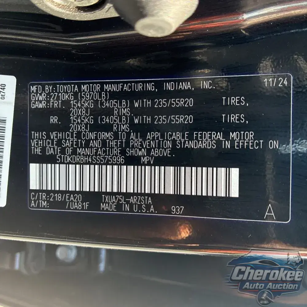 2025 Toyota Highlander XSE