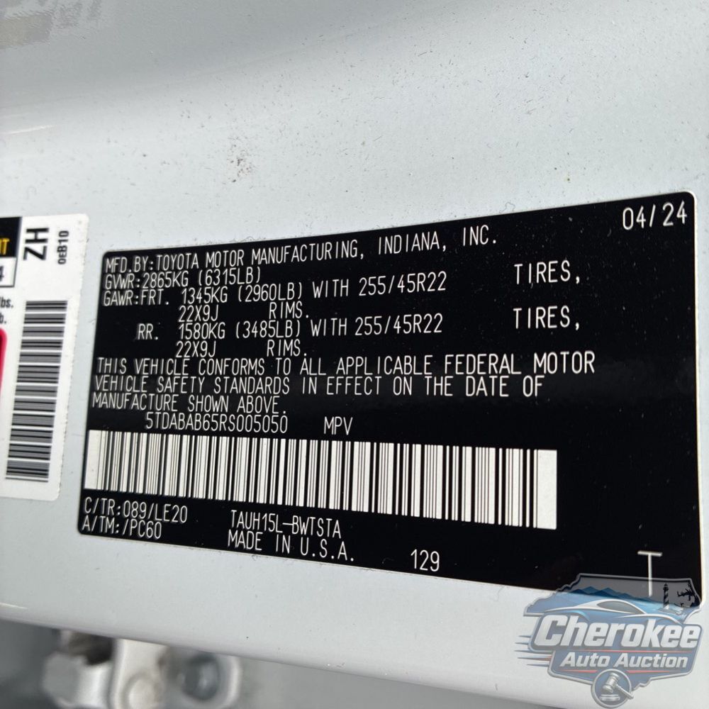 2024 Lexus TX 500h F SPORT Performance Luxury