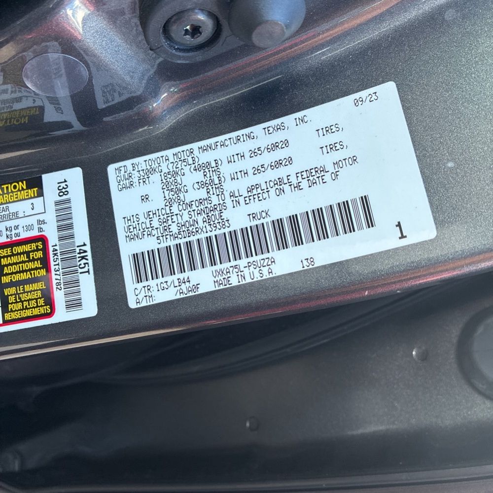 2024 Toyota Tundra 1794 Edition