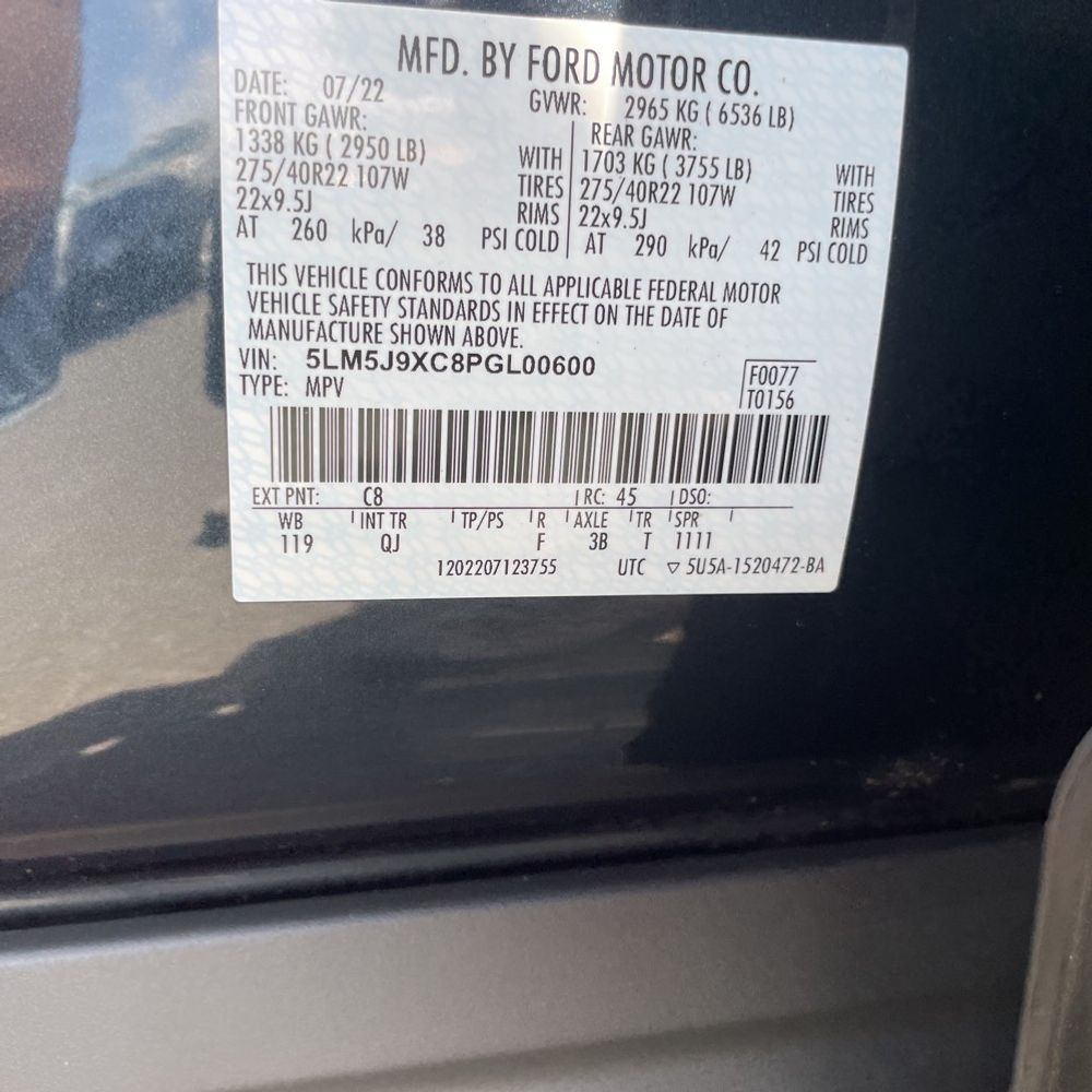 2023 Lincoln Aviator Black Label