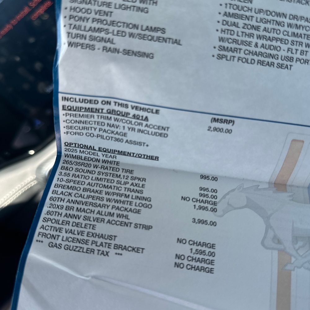 2025 Ford Mustang GT Premium