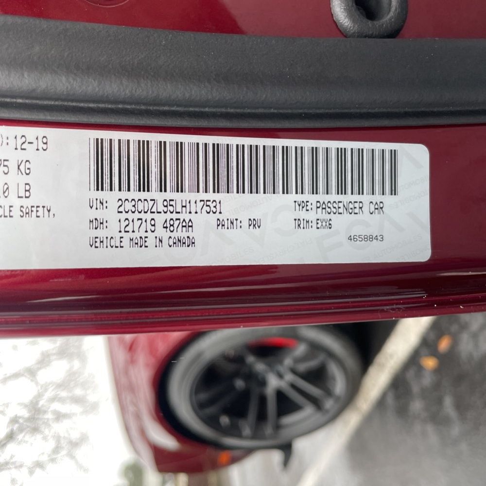 2020 Dodge Challenger SRT Hellcat Redeye