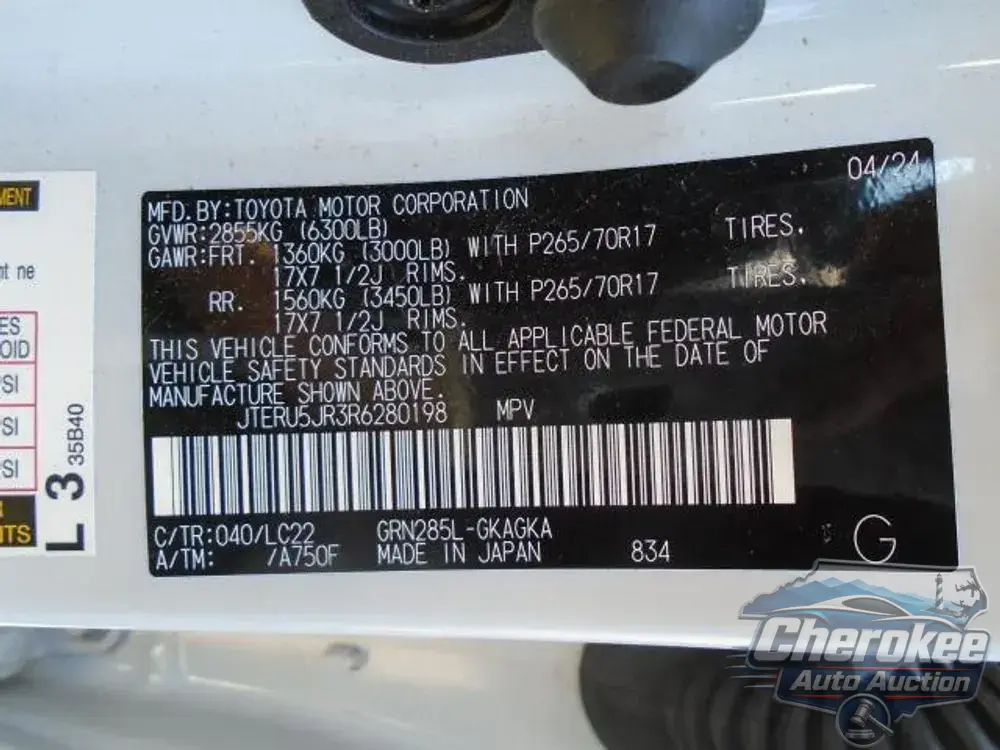 2024 Toyota 4Runner TRD Off Road