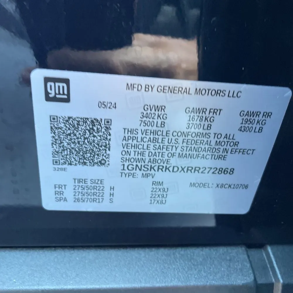 2024 Chevrolet Tahoe RST
