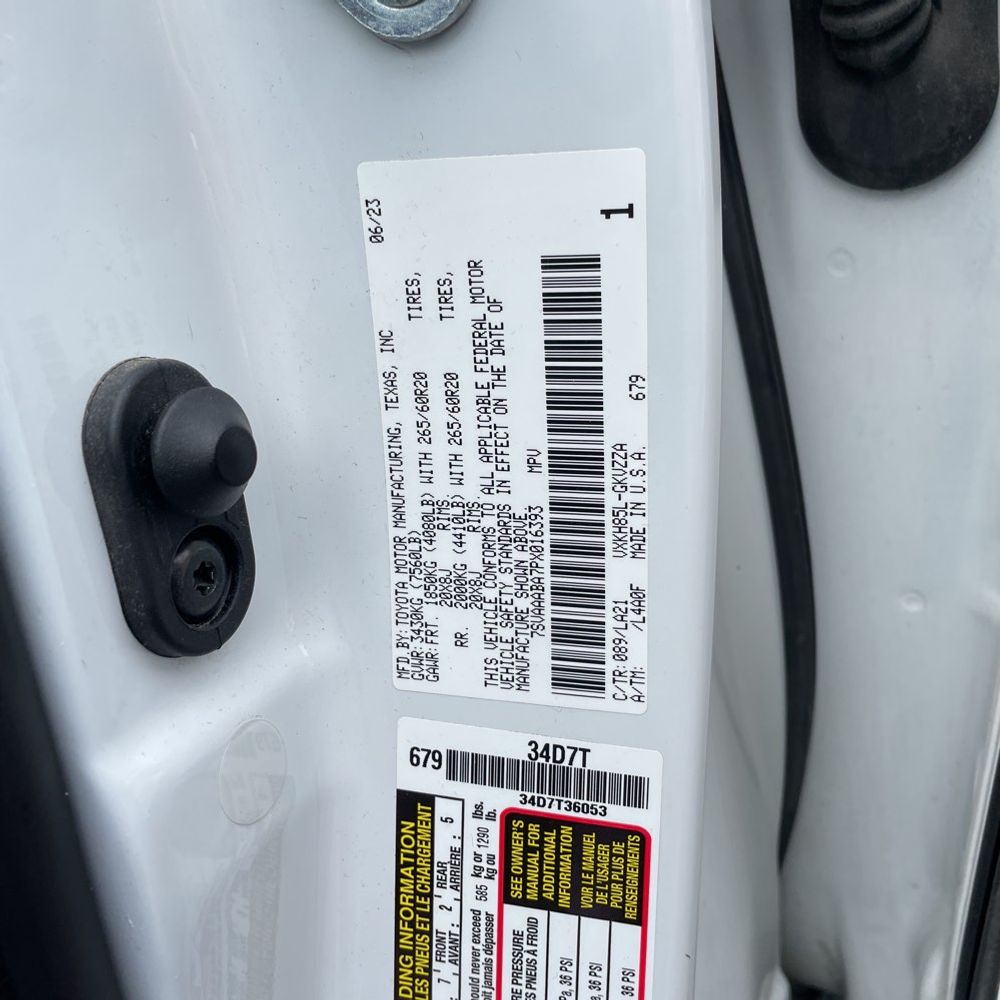 2023 Toyota Sequoia Platinum