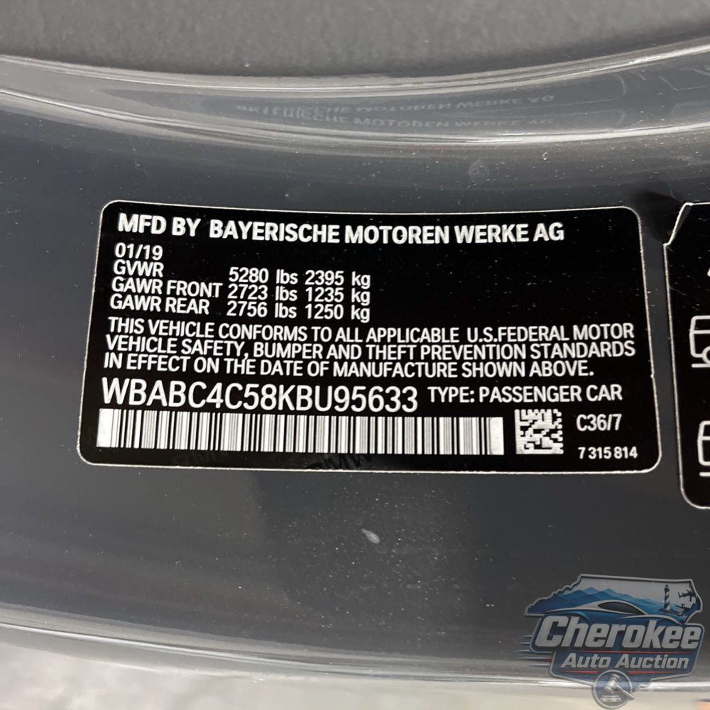 2019 BMW 8-Series M850xi