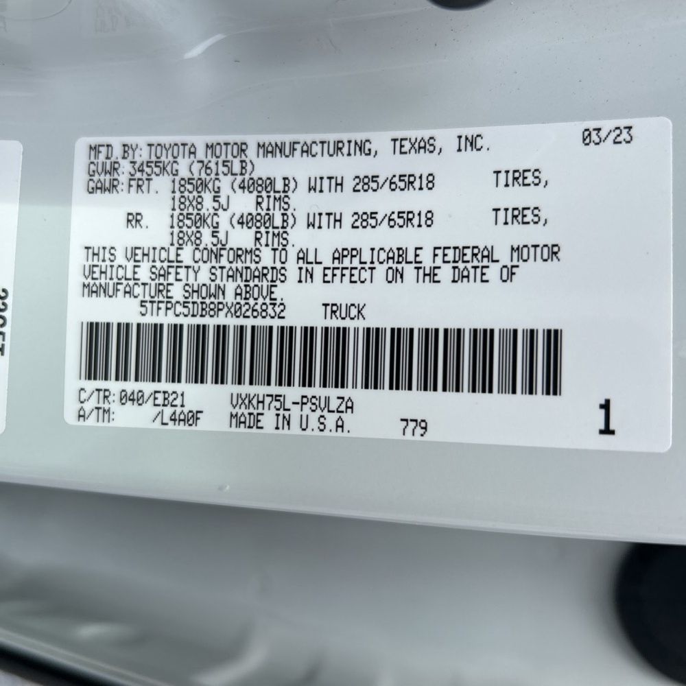 2023 Toyota Tundra TRD Pro HV