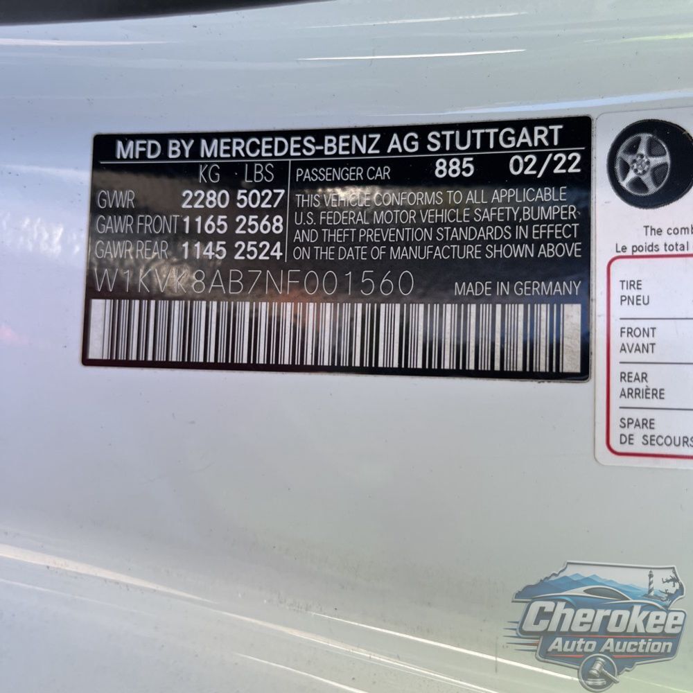 2022 Mercedes-Benz SL-Class AMG SL 55