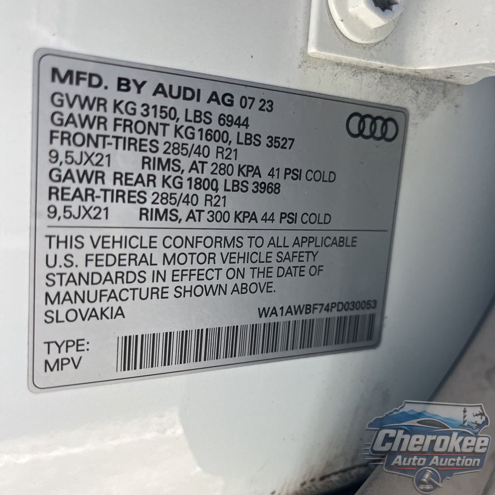 2023 Audi SQ7 Premium Plus