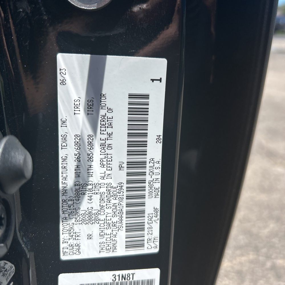 2023 Toyota Sequoia Limited