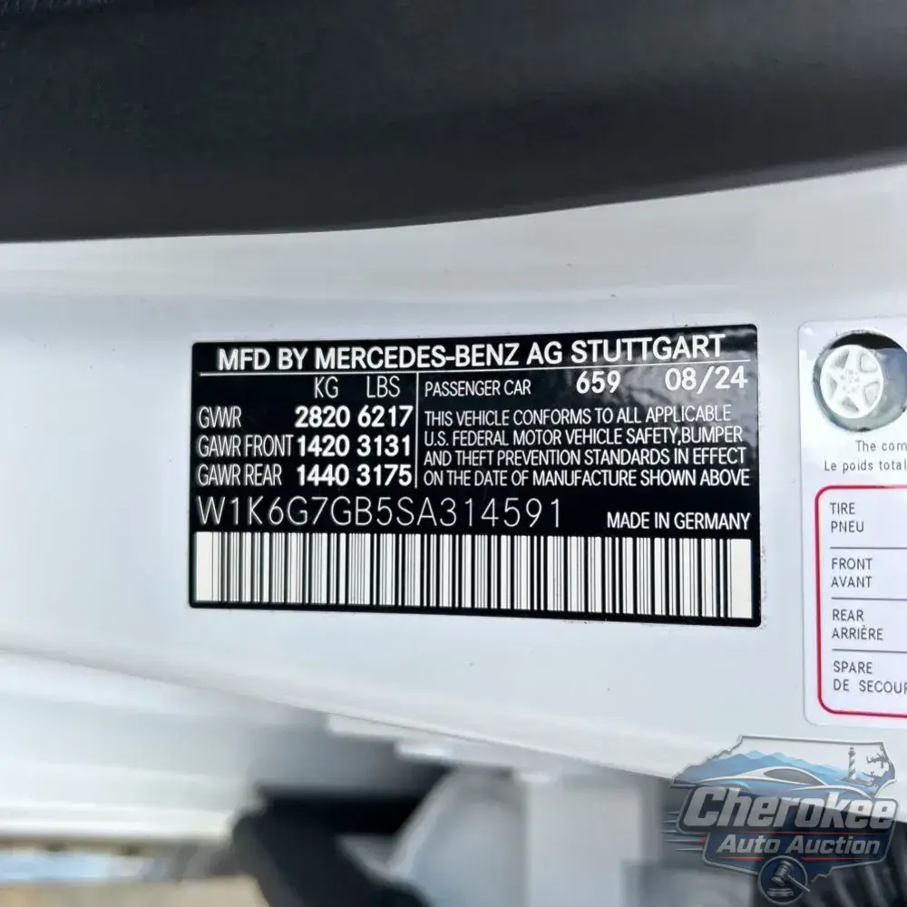 2025 Mercedes-Benz S-Class S 580 4MATIC