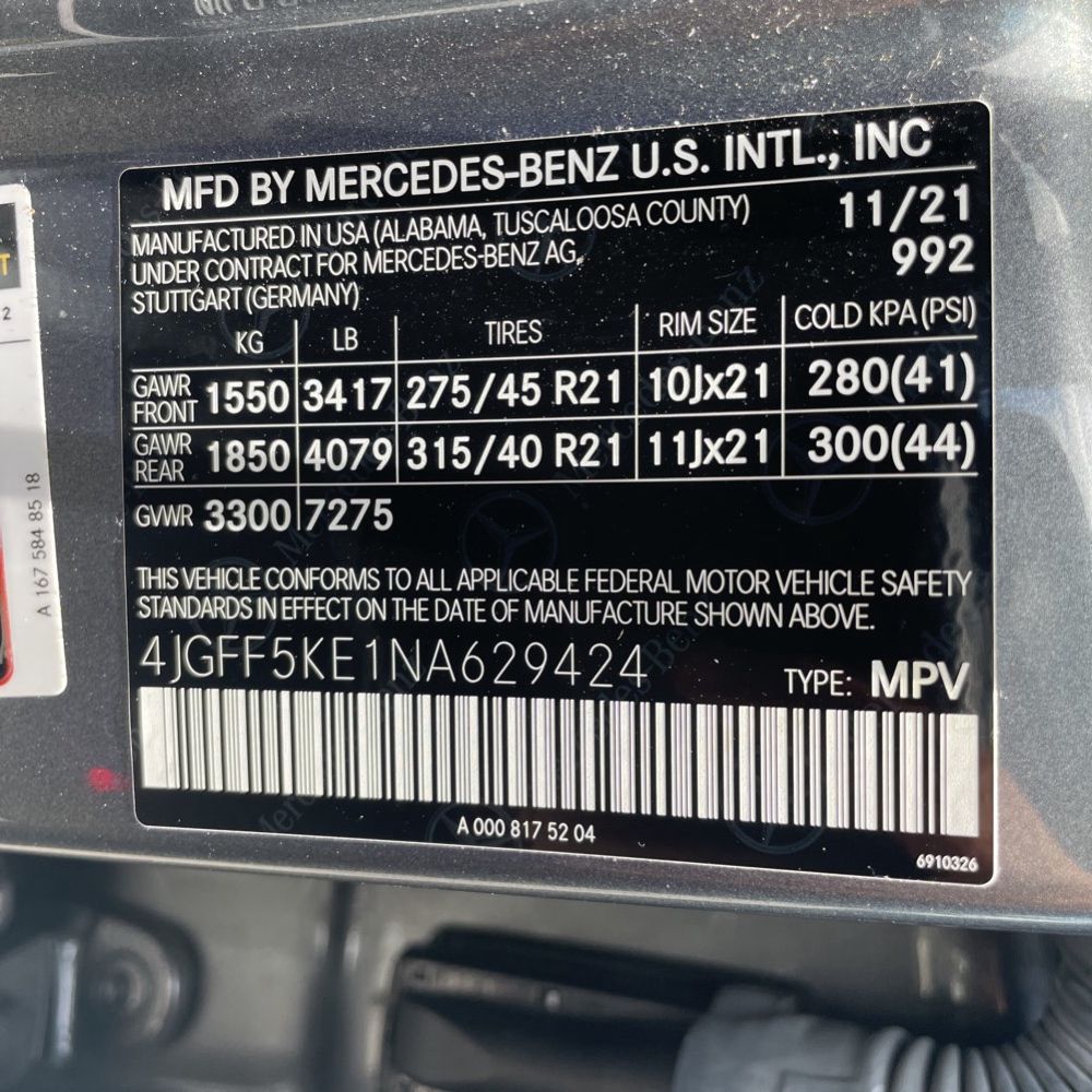 2022 Mercedes-Benz GLS GLS 450