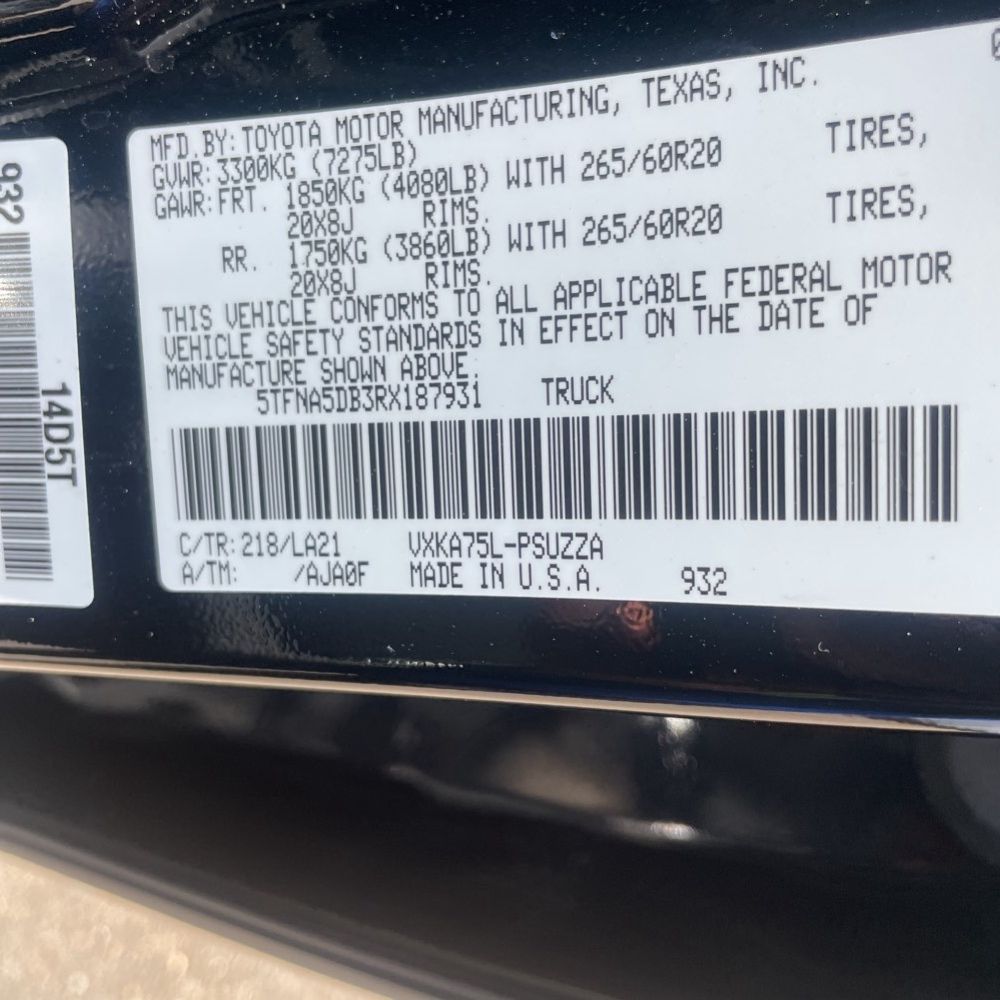 2024 Toyota Tundra Platinum