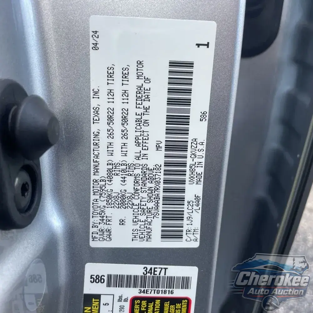 2024 Toyota Sequoia Capstone