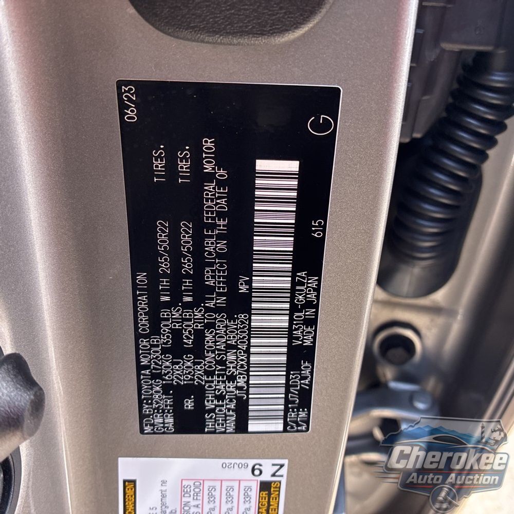 2023 Lexus LX 600 F SPORT Handling