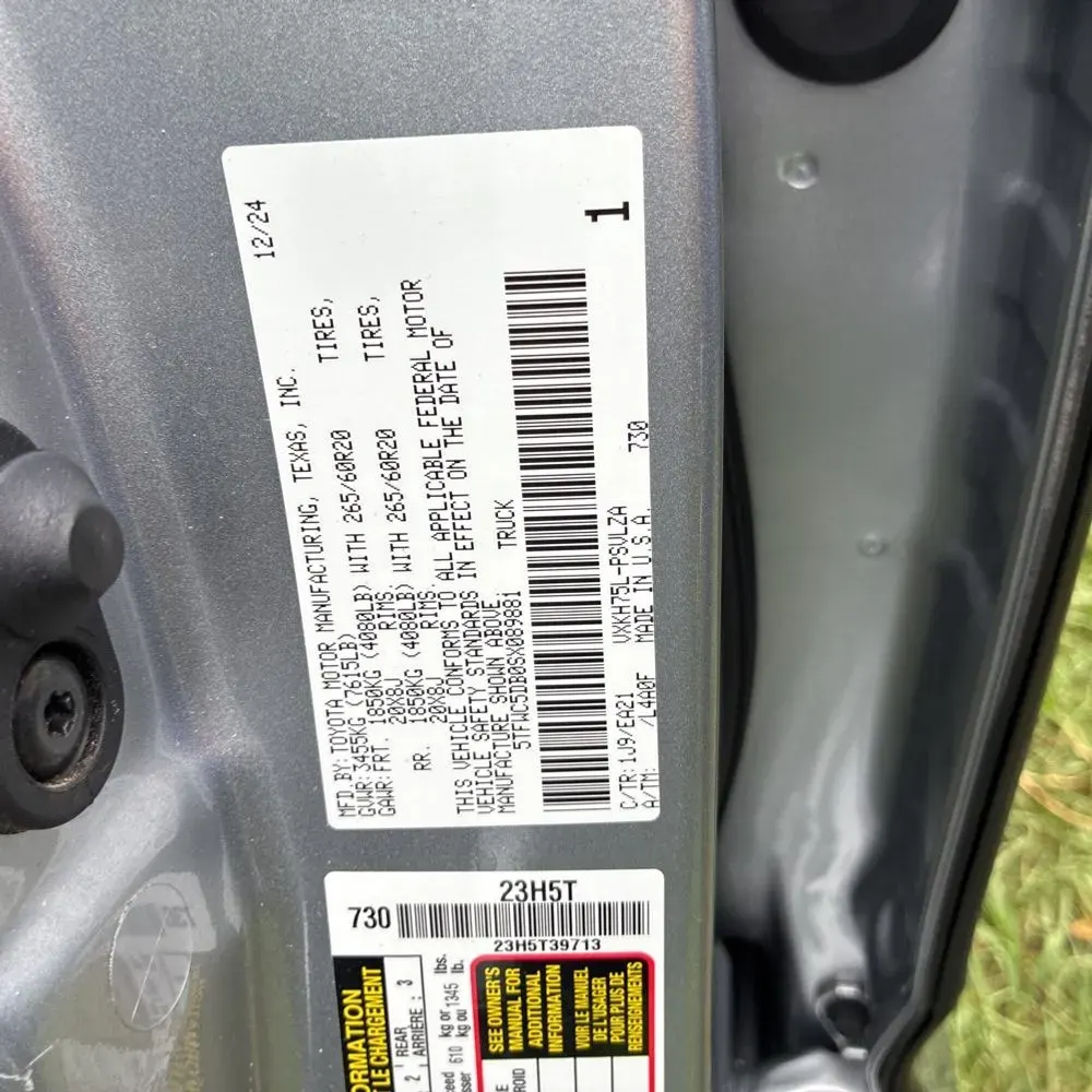 2025 Toyota Tundra Limited HV