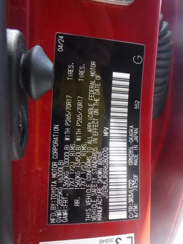 2024 Toyota 4Runner TRD Off Road