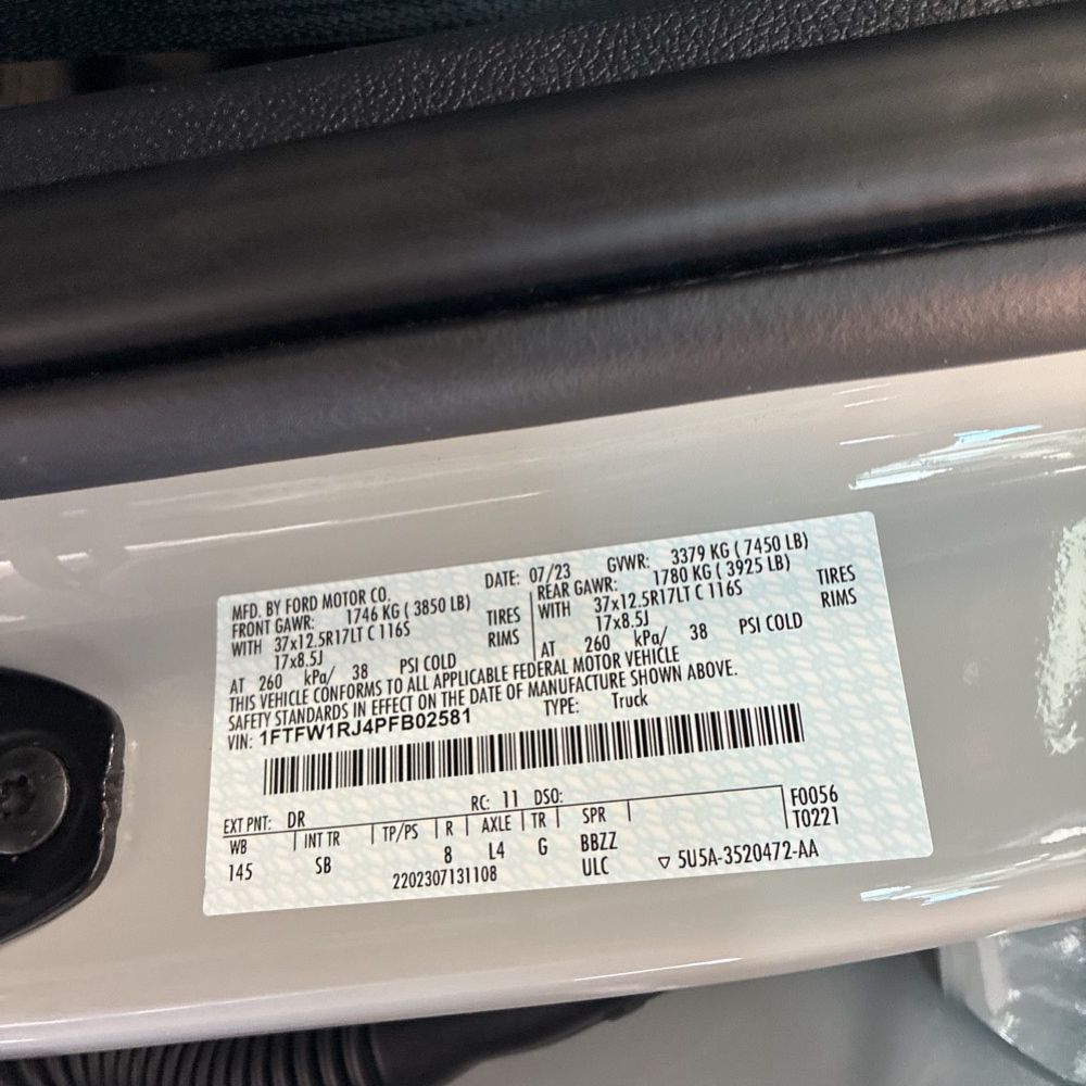 2023 Ford F-150 Raptor
