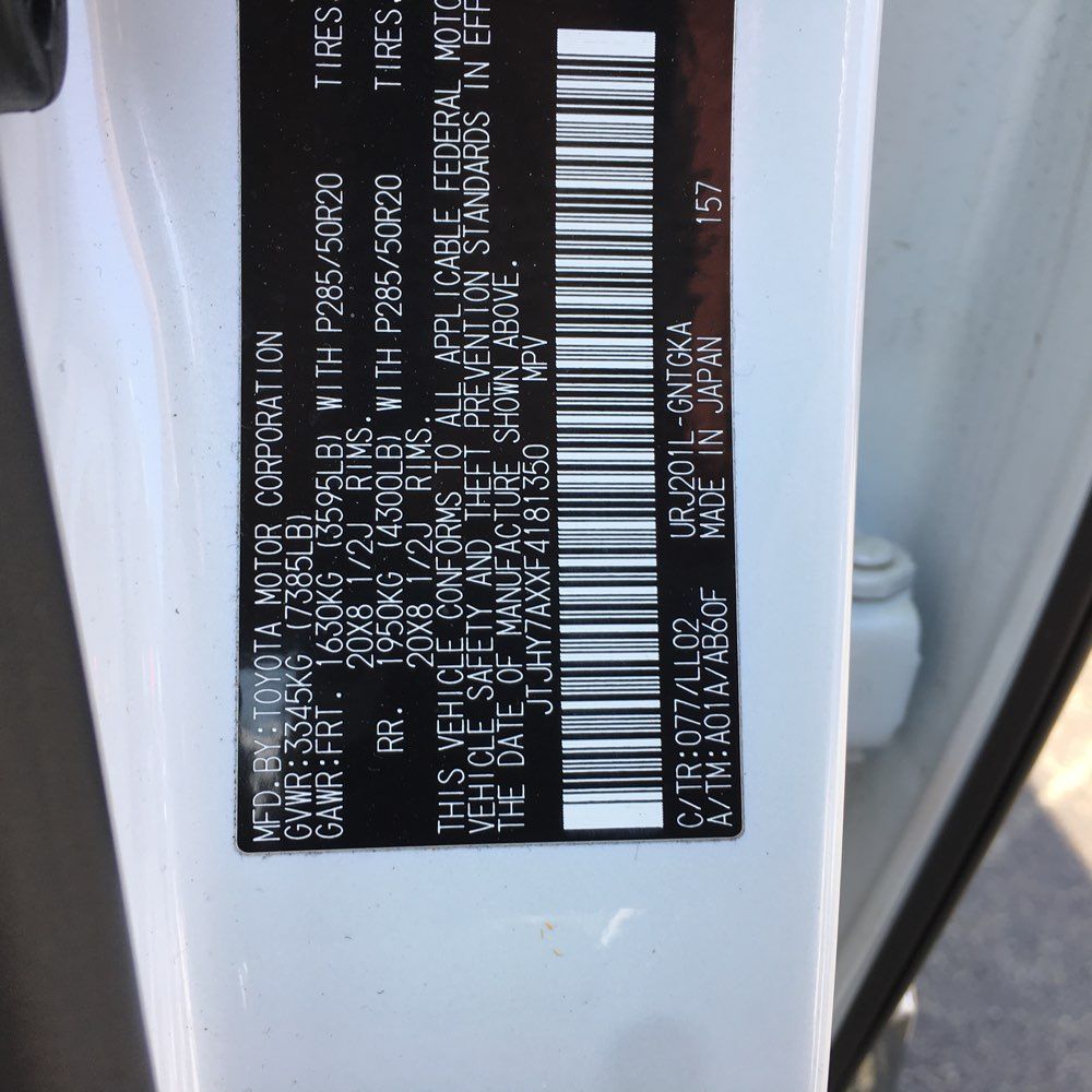 2015 Lexus LX 570