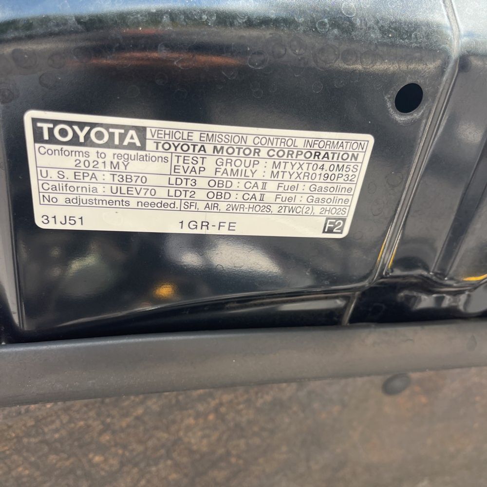 2021 Toyota 4Runner TRD Pro