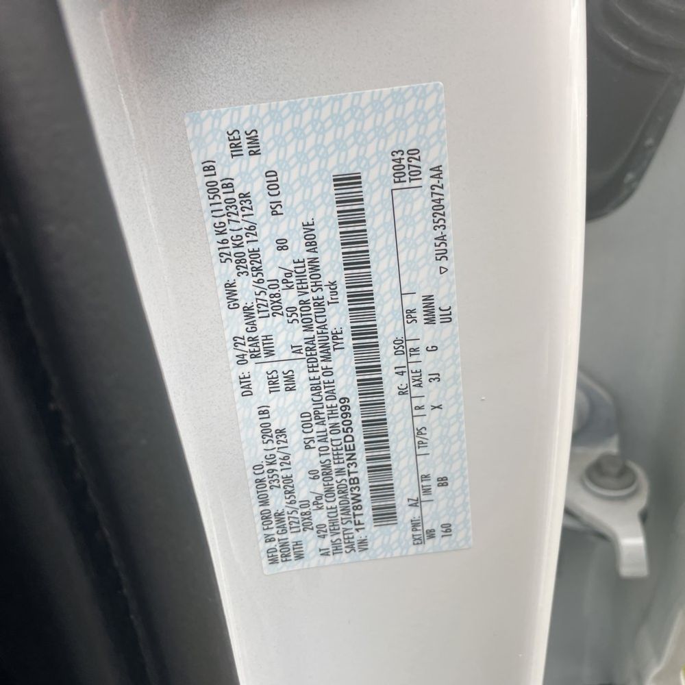 2022 Ford F-350 Super Duty Platinum
