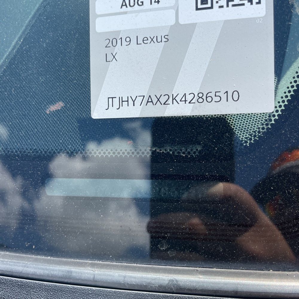 2019 Lexus LX 570 Two-Row