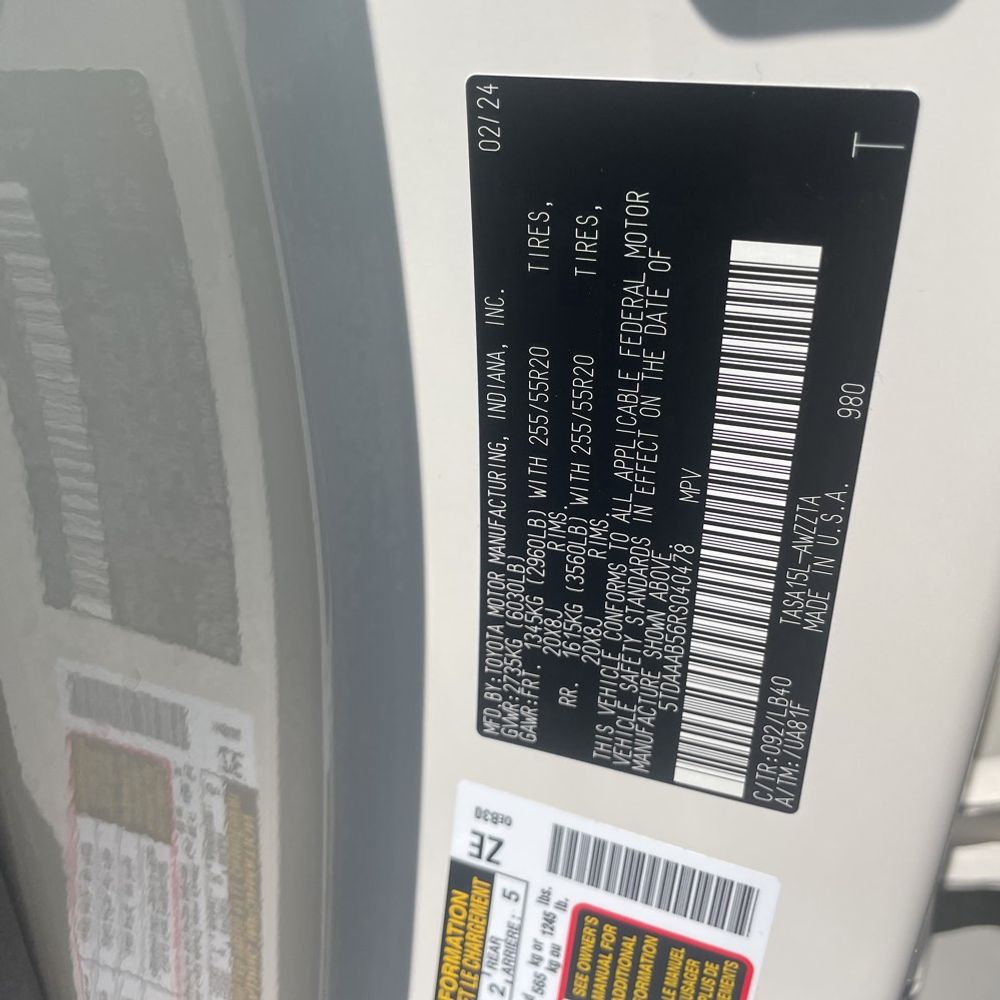 2024 Toyota Grand Highlander Platinum