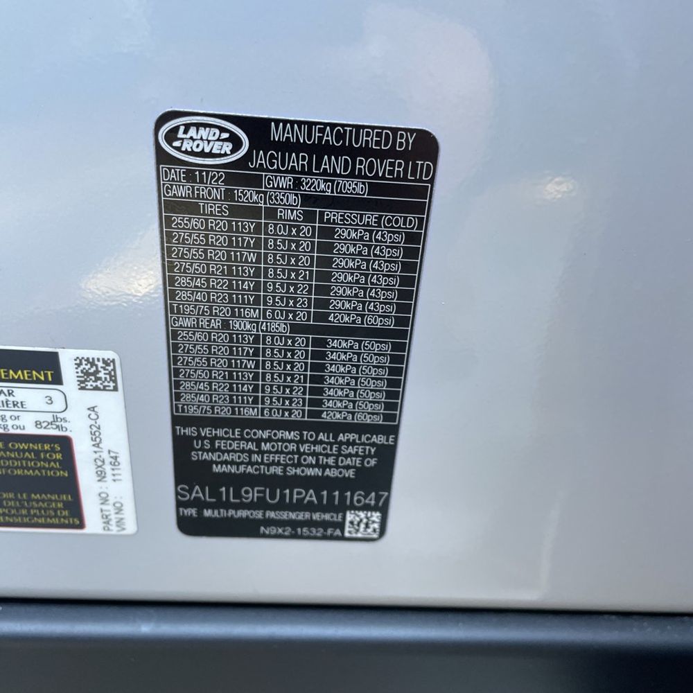 2023 Land Rover Range Rover Sport P400 Dynamic SE