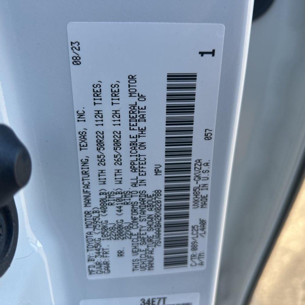 2024 Toyota Sequoia Capstone