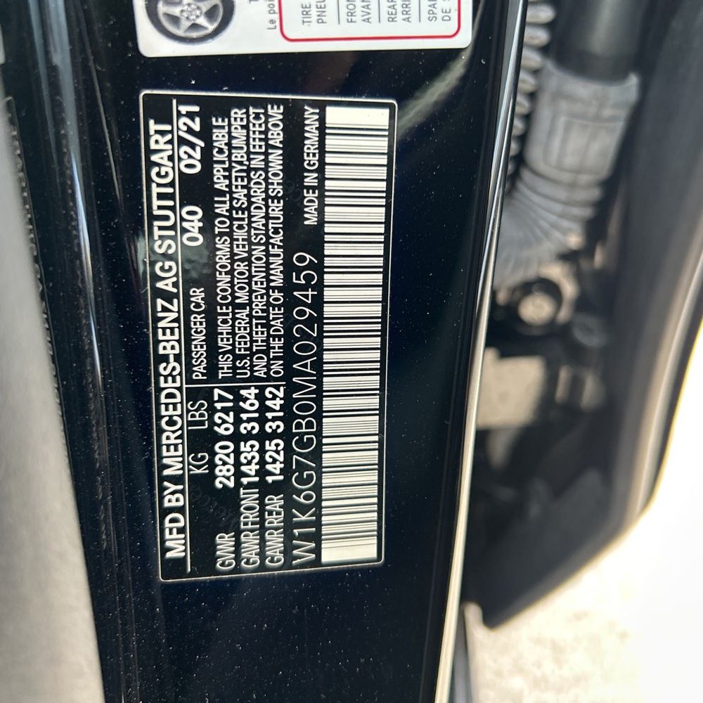 2021 Mercedes-Benz S-Class S 580 4MATIC