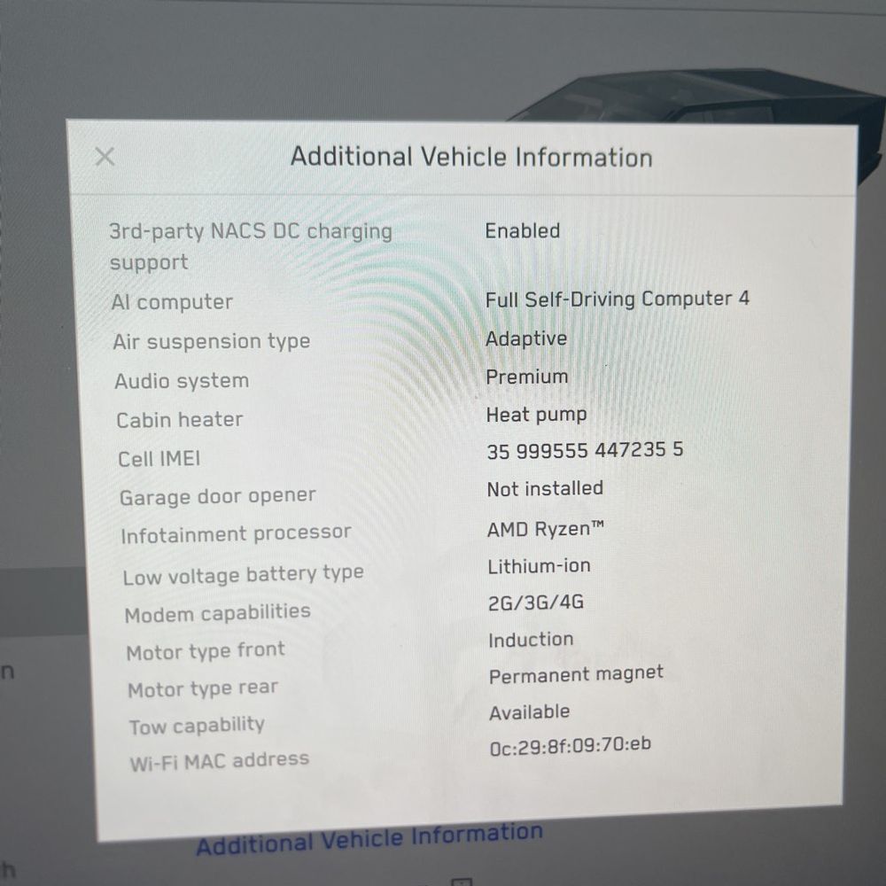 2024 Tesla Cybertruck Base