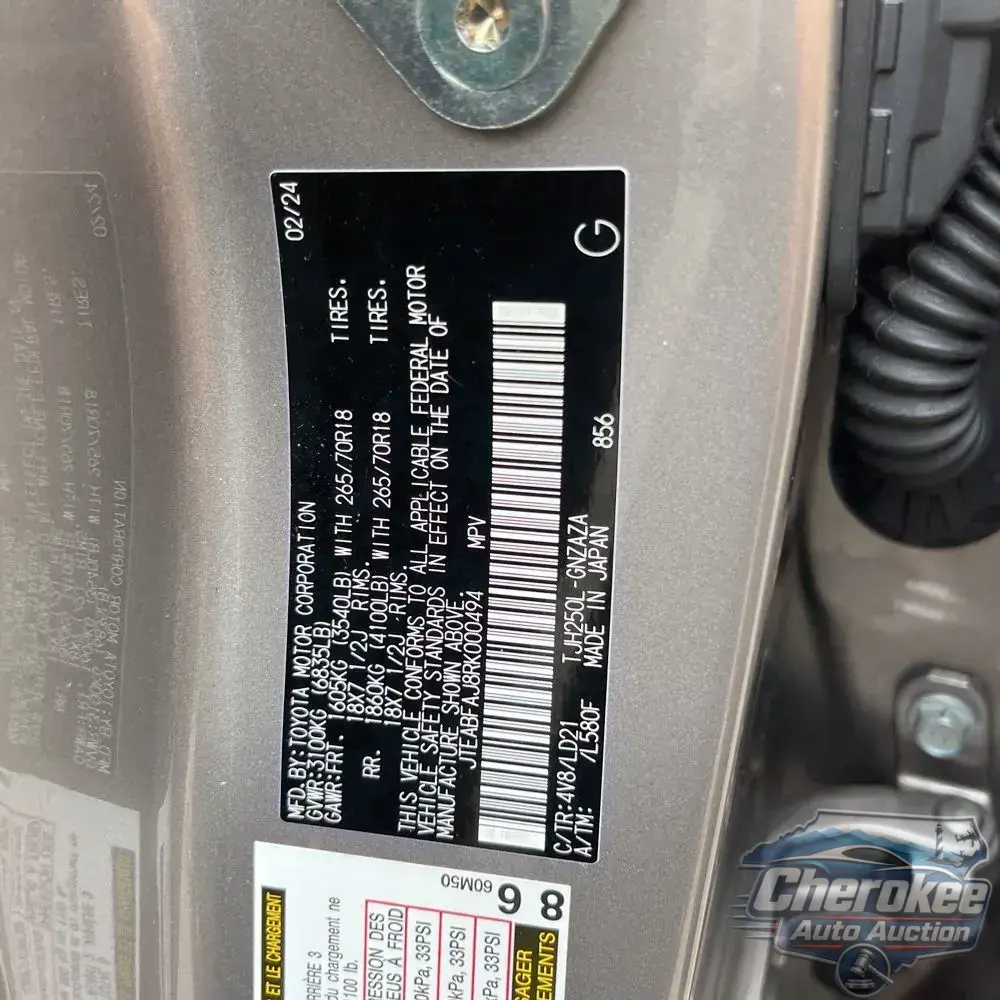 2024 Toyota Land Cruiser First Edition