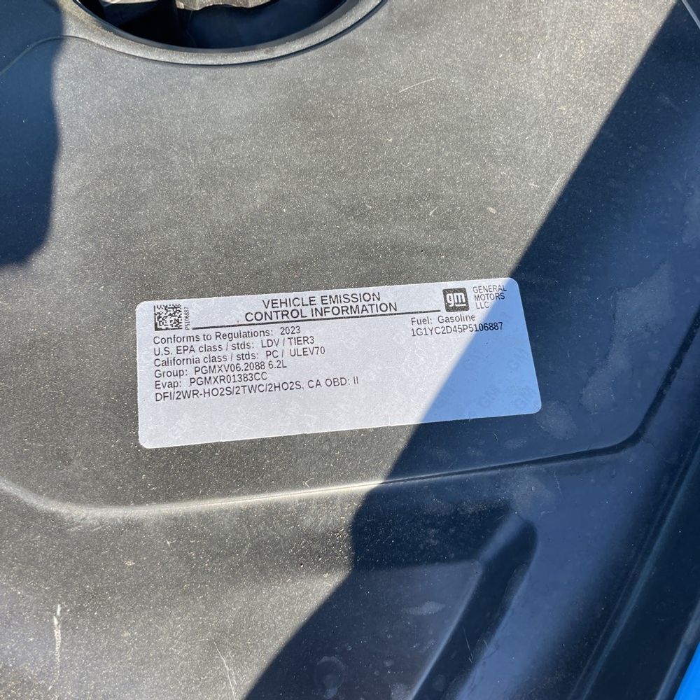 2023 Chevrolet Corvette Stingray