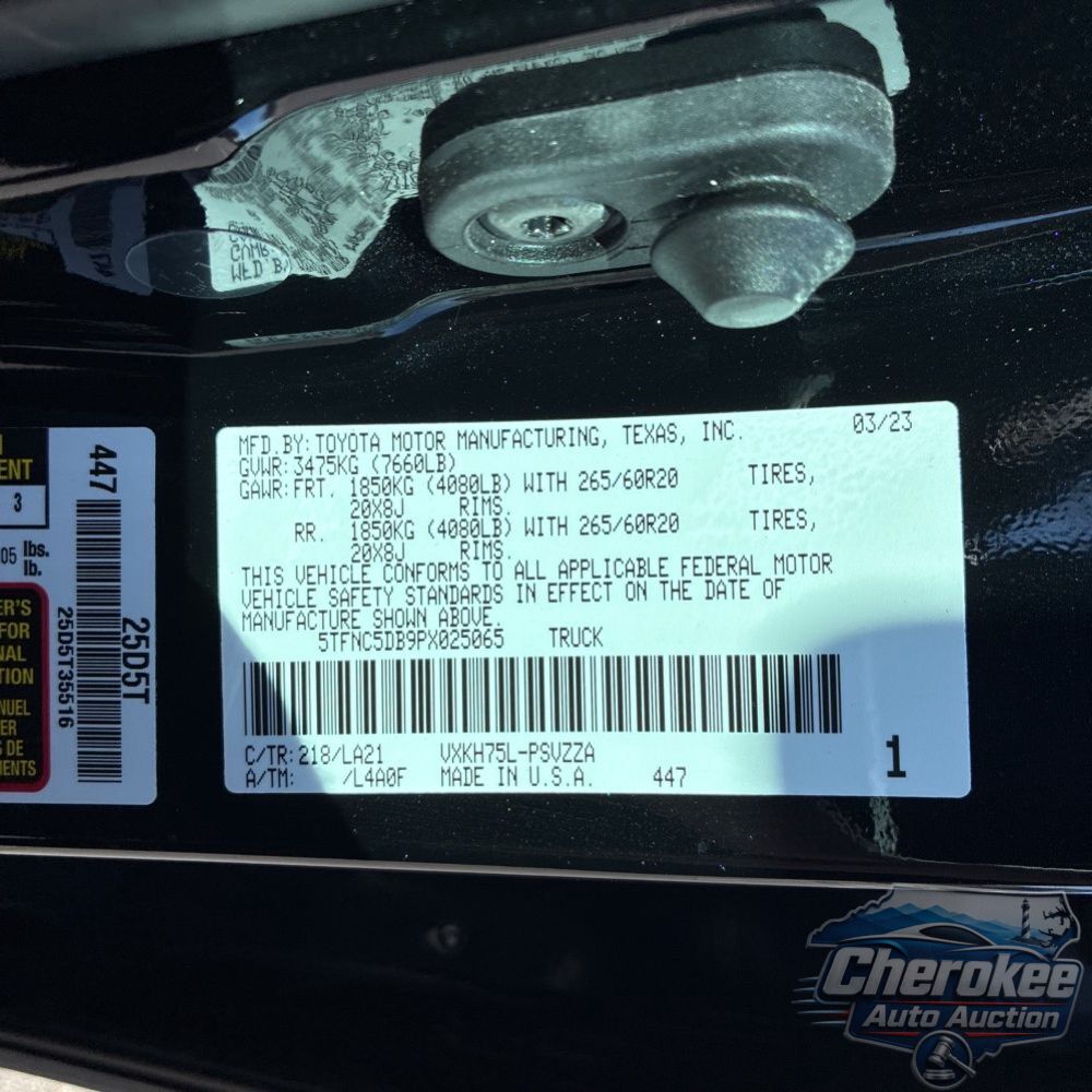 2023 Toyota Tundra Platinum HV