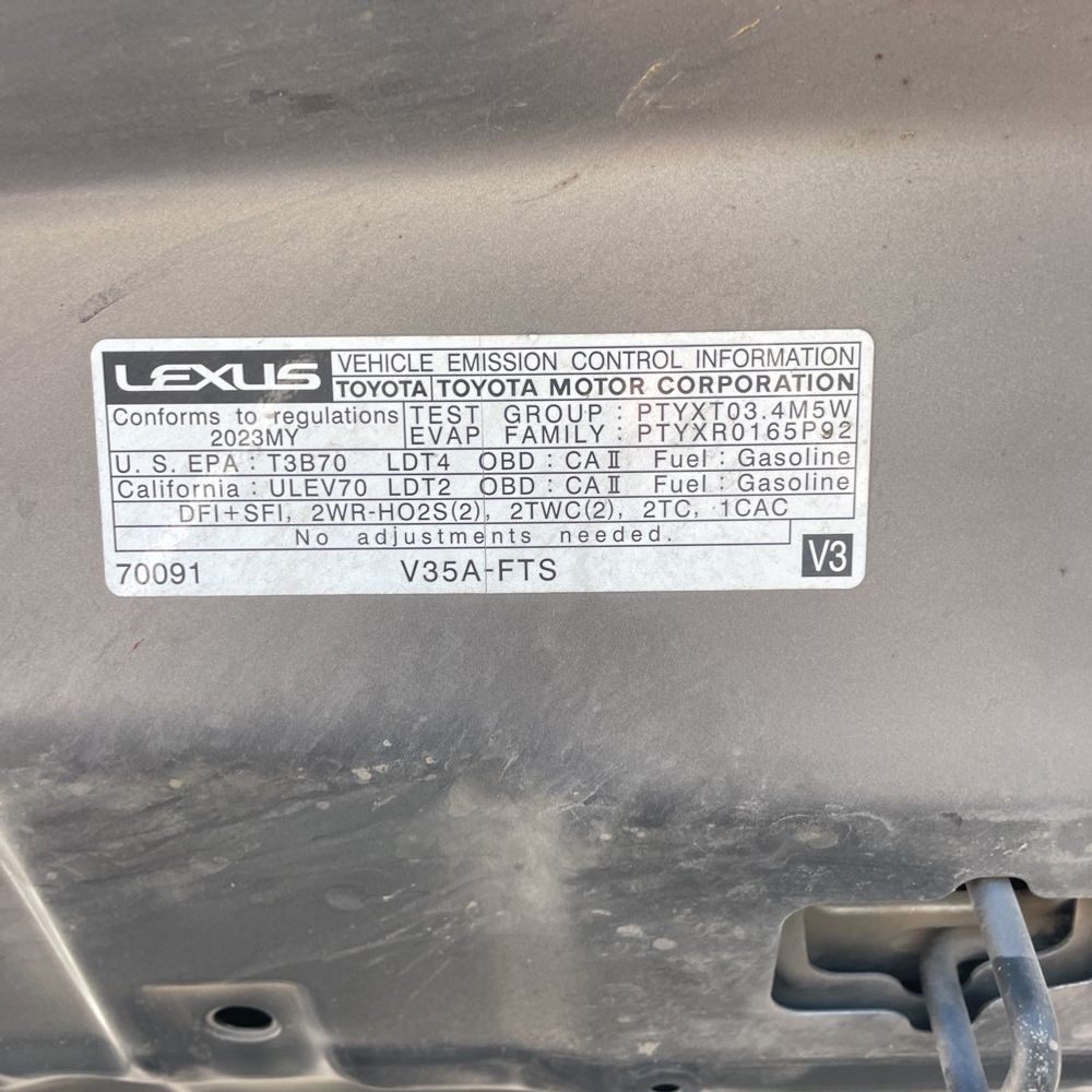 2023 Lexus LX 600 F SPORT Handling