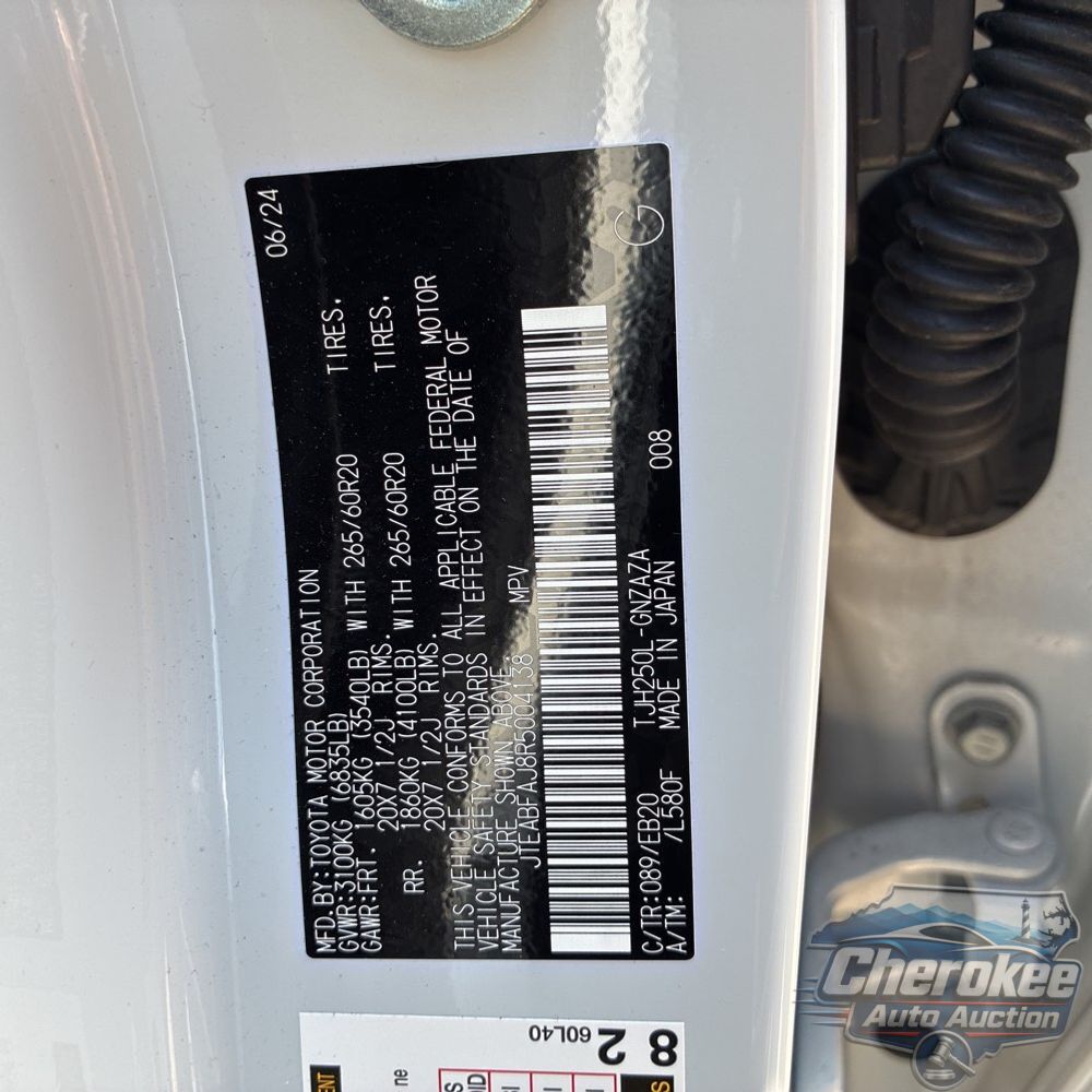 2024 Toyota Land Cruiser Base