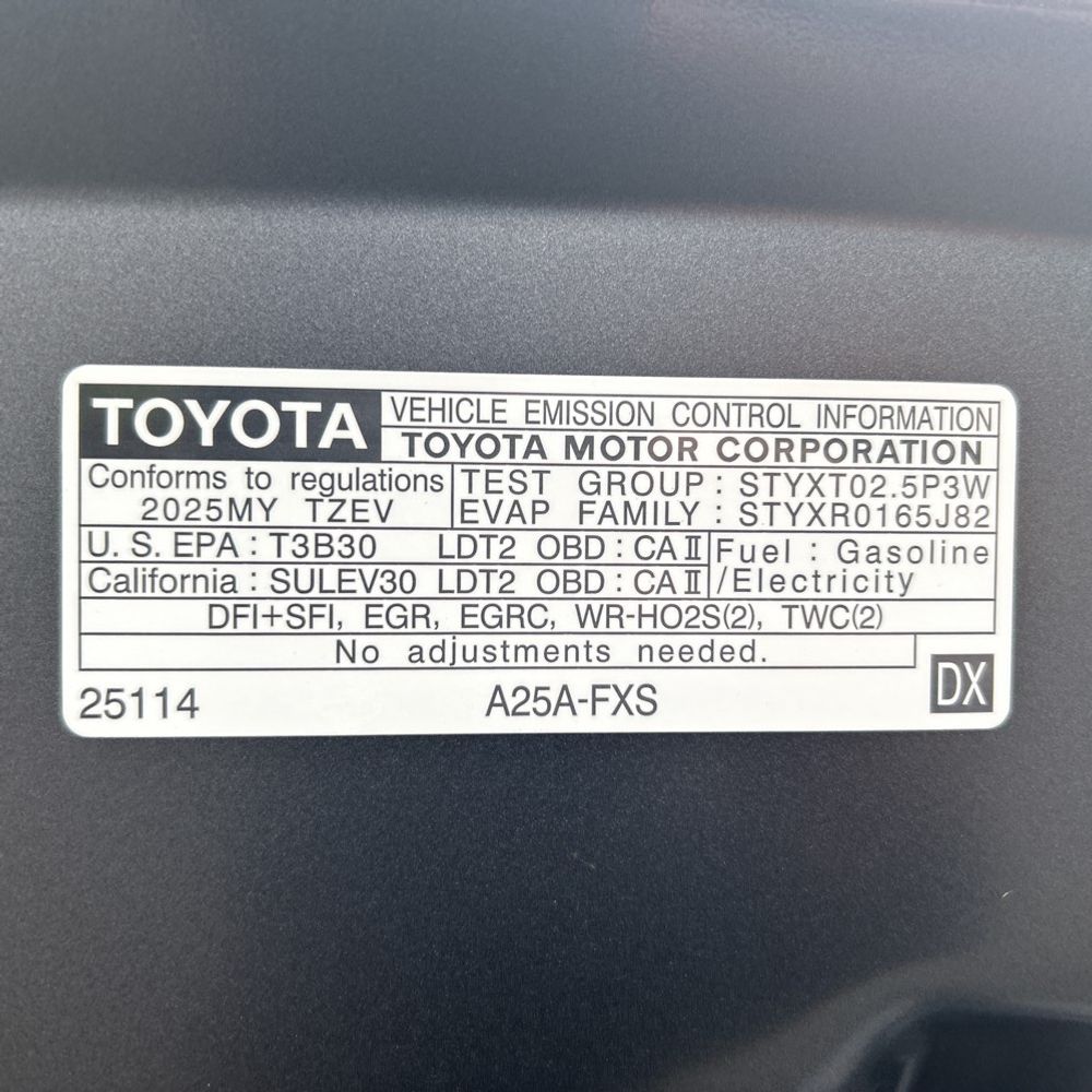 2025 Toyota RAV4 Plug-in Hybrid XSE